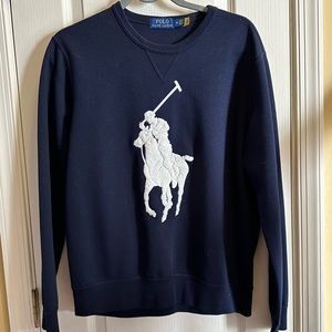 POLO by Ralph Lauren Aviation Navy Big Pony Sweatshirt